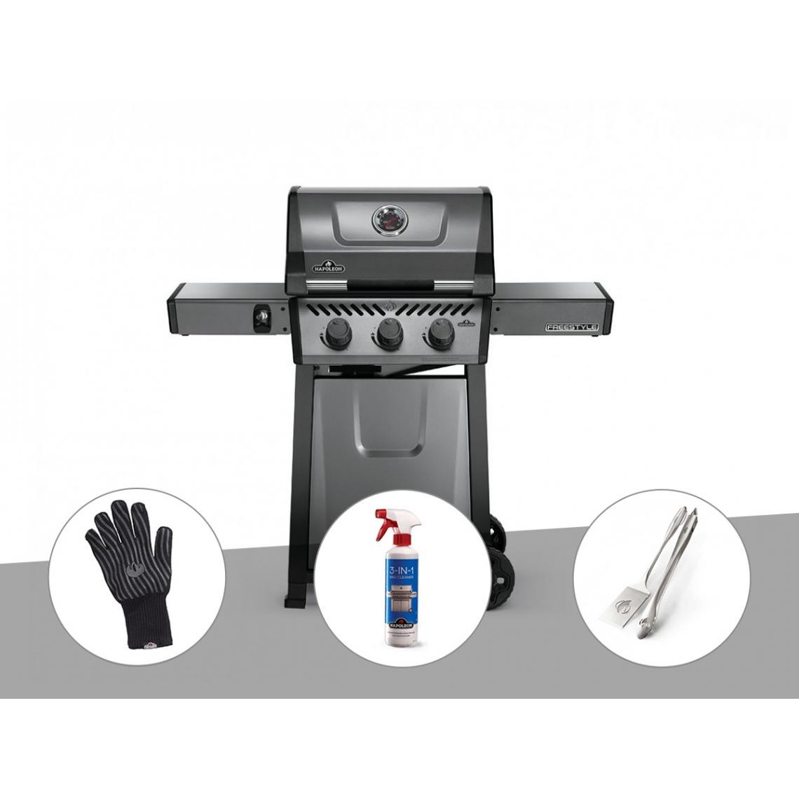 barbecue-a-gaz-napoleon-freestyle-f365-gant-nettoyant-3-en-1-ensemble-2-ustensiles-12018556-31827246_1140x1140.jpg Barbecue à gaz Napoleon Freestyle F365 + Gant + Nettoyant 3 en 1 + Ensemble 2 ustensiles – Image 1