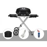 Barbecue à gaz Travel Q Pro 285X + Housse + Ensemble 2 ustensiles + Nettoyant grill 3 en 1