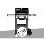 Barbecue gaz Weber Spirit II E-210 GBS + Kit ustensiles 3 pièces Better – Image 2