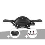 Barbecue Q 2200 Weber avec Housse et Kit nettoyage