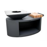 Brasero Artiss G3 Graphite plaque acier carbone