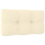 Salon de jardin 11 pcs avec coussins Marron miel Bois de pin – Image 6