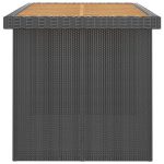 vidaXL Ensemble à dîner d'extérieur 11pcs avec coussins Résine tressée – Image 6